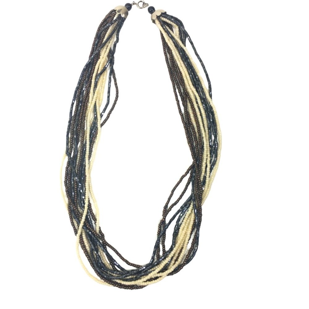 Multi Strand Beaded Necklace